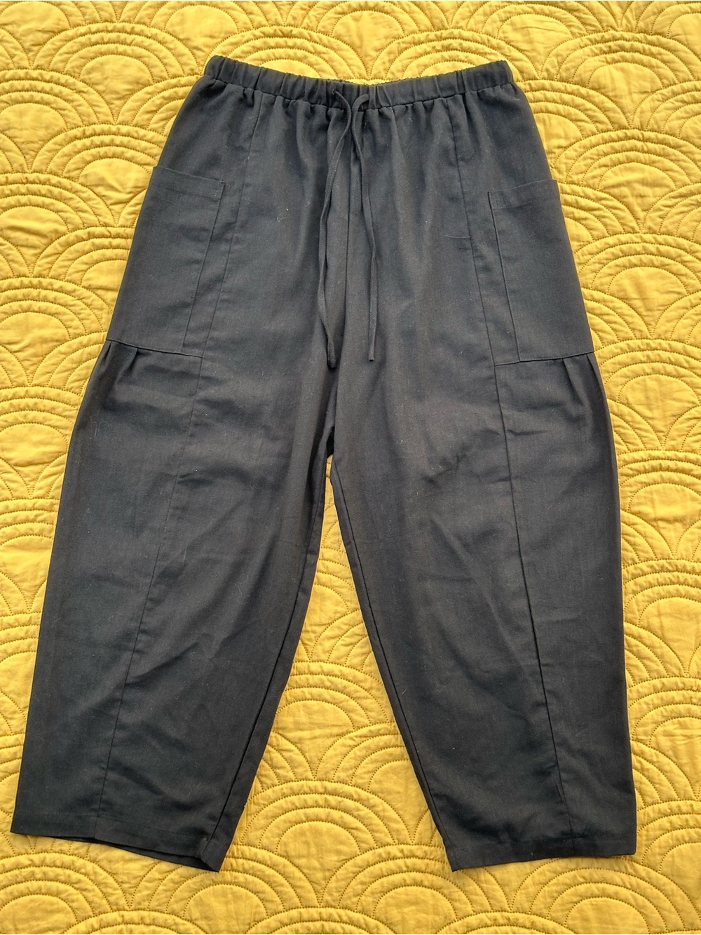 Lillusory women's black wide leg pants
